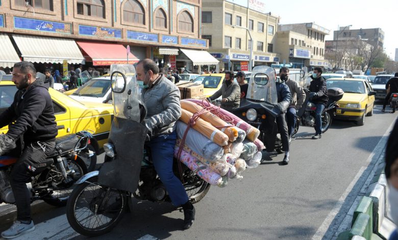 اجرای آزمایشی خط ویژه موتورسیکلت در ۳ محور تهران